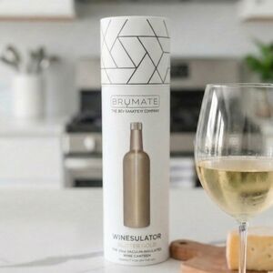 BrüMate Winesulator in Glitter Gold Metallic